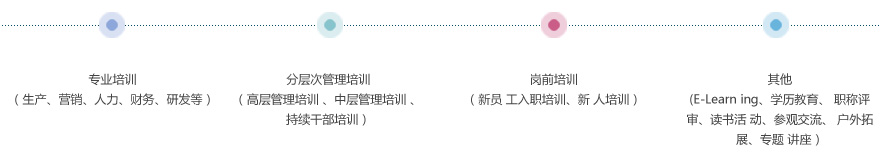 多层次的人才培养体系